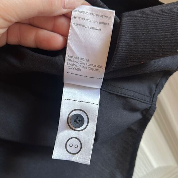 Men's Black Short Sleeve Shirt - Picture 4 of 5